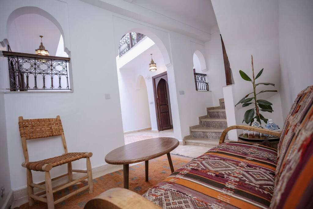 Paisible Riad Privatif Au Coeur De Marrakech Marrakesch Exterior foto