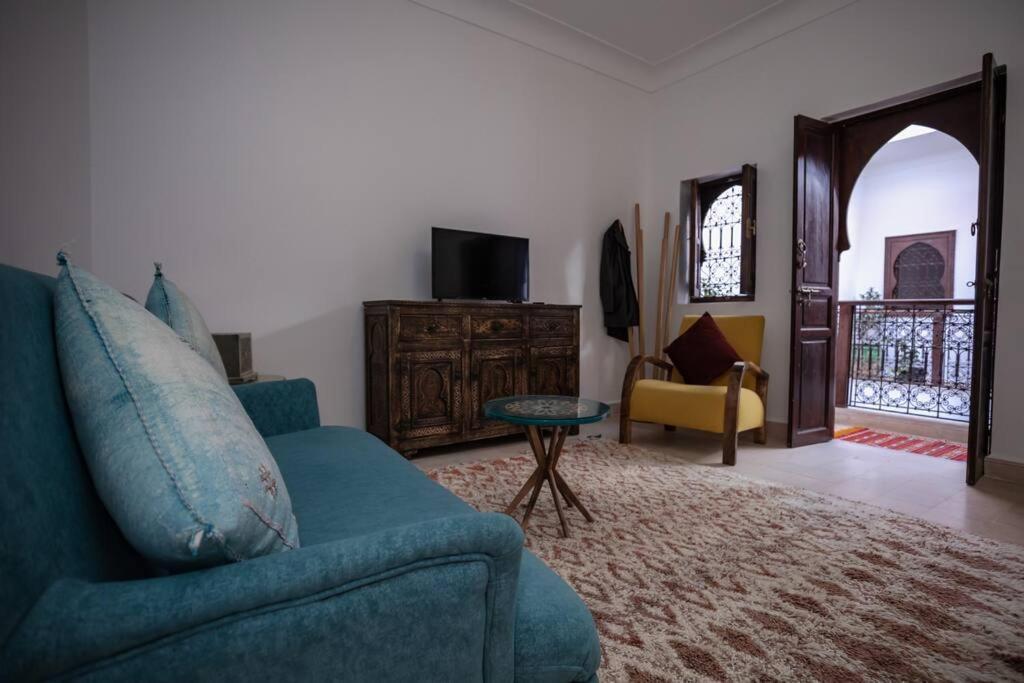 Paisible Riad Privatif Au Coeur De Marrakech Marrakesch Exterior foto