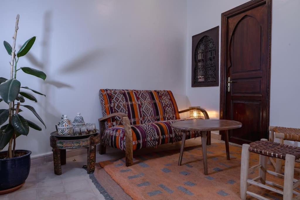 Paisible Riad Privatif Au Coeur De Marrakech Marrakesch Exterior foto