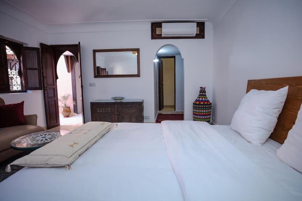 Paisible Riad Privatif Au Coeur De Marrakech Marrakesch Exterior foto