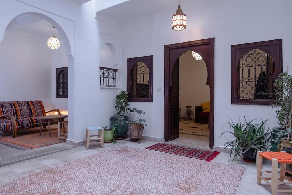 Paisible Riad Privatif Au Coeur De Marrakech Marrakesch Exterior foto