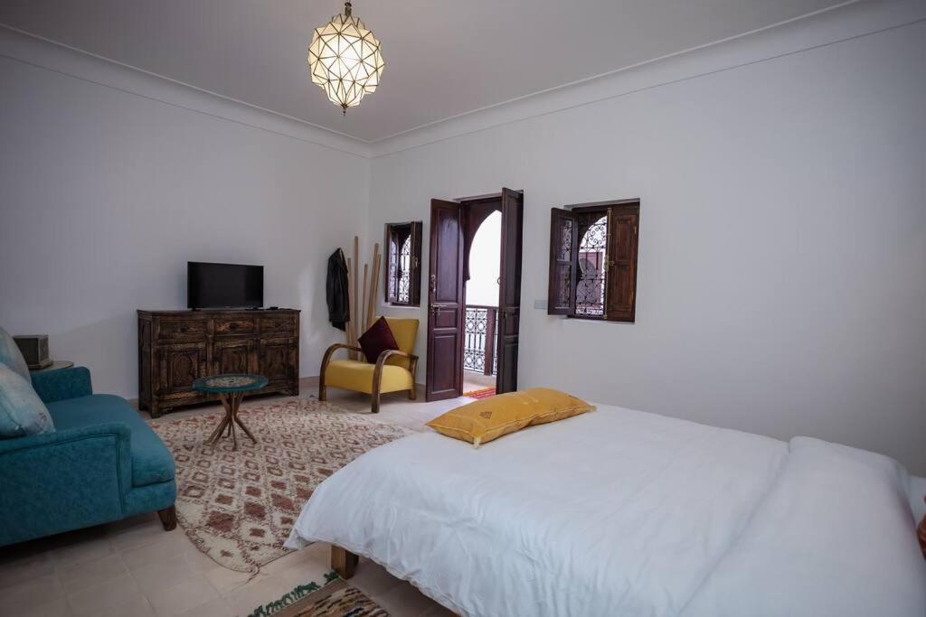 Paisible Riad Privatif Au Coeur De Marrakech Marrakesch Exterior foto